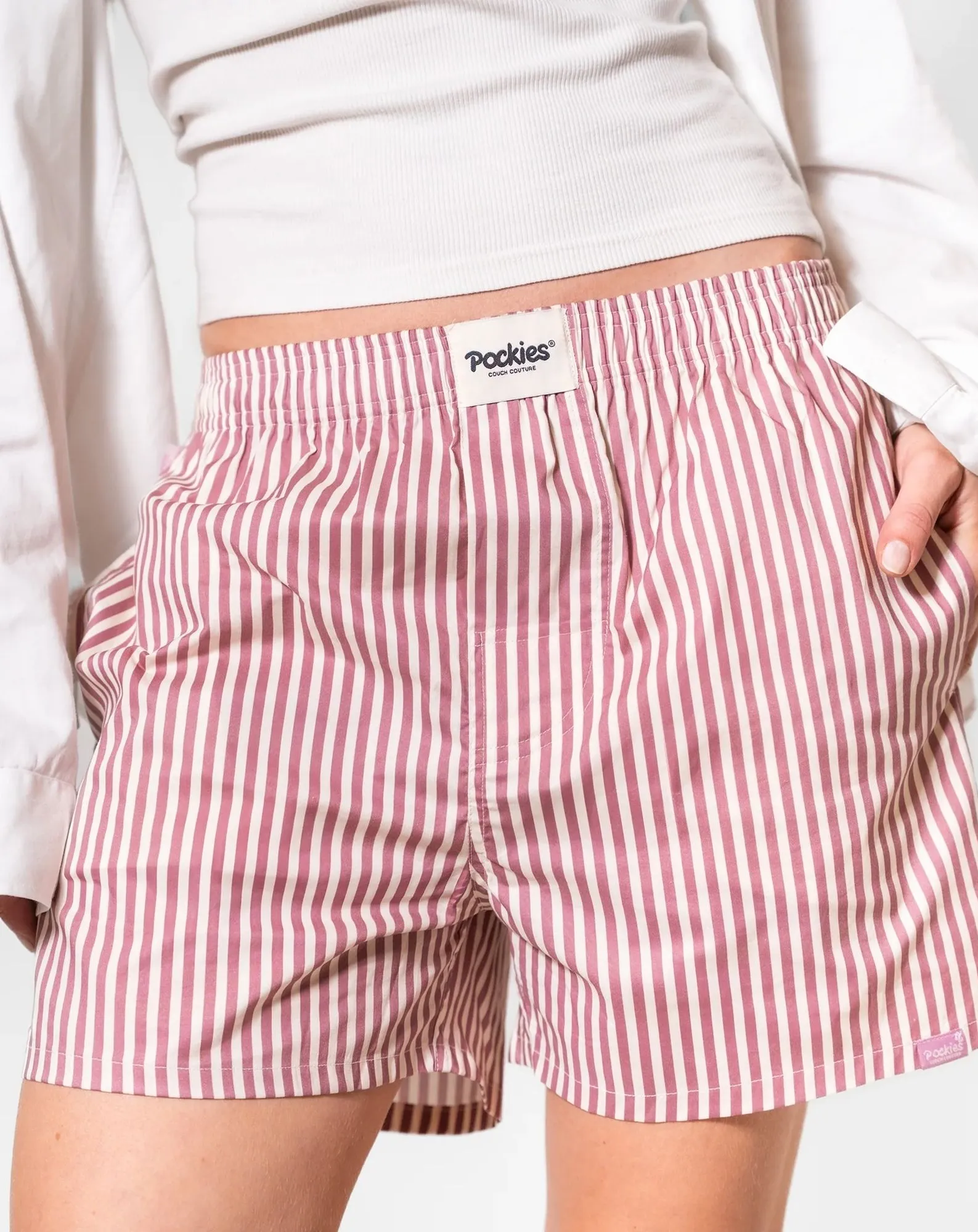 Boxers Boyfriend Rayés Coton Bio - Image 5