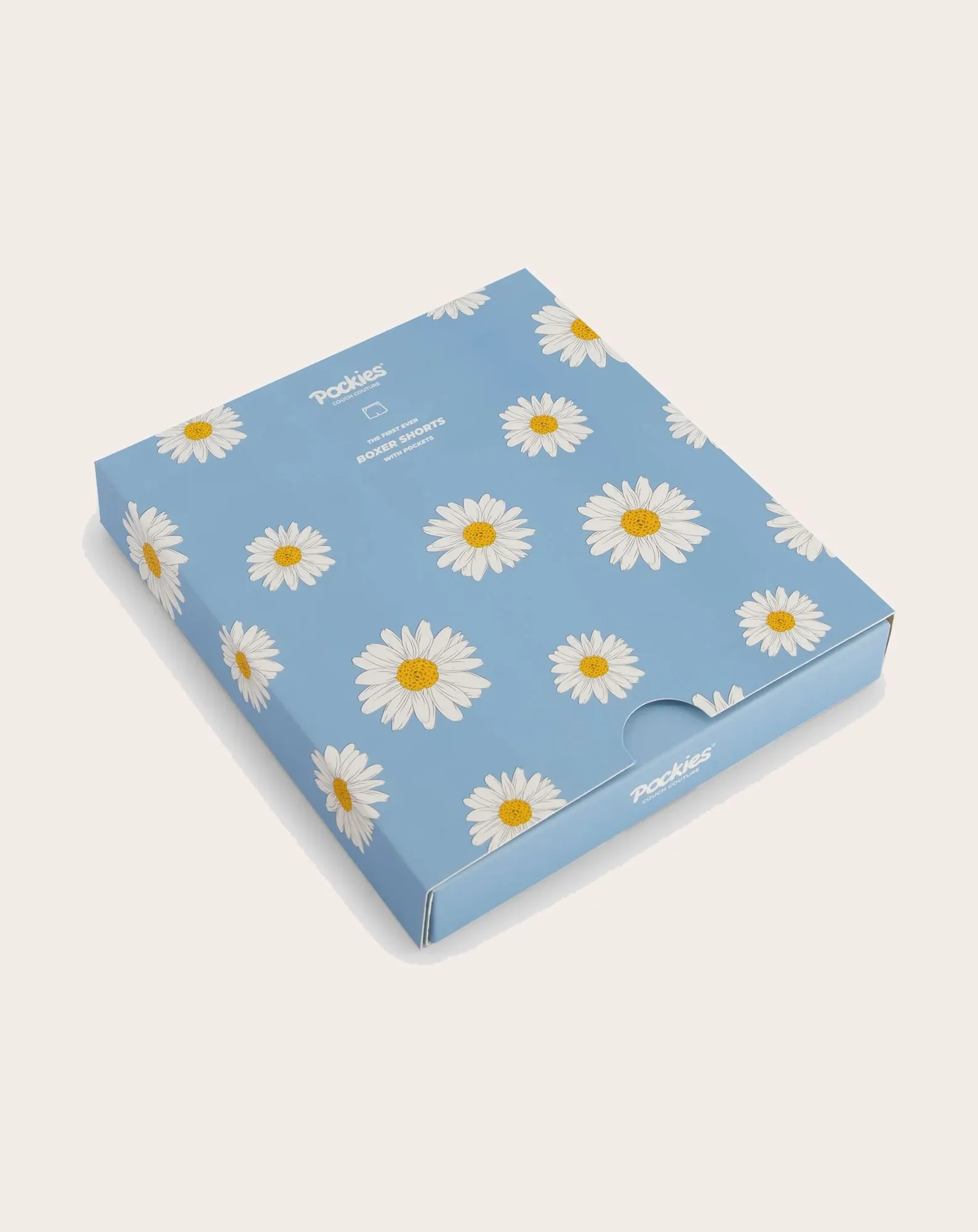 Caleçon Blue Flowers Coton Bio - Image 6