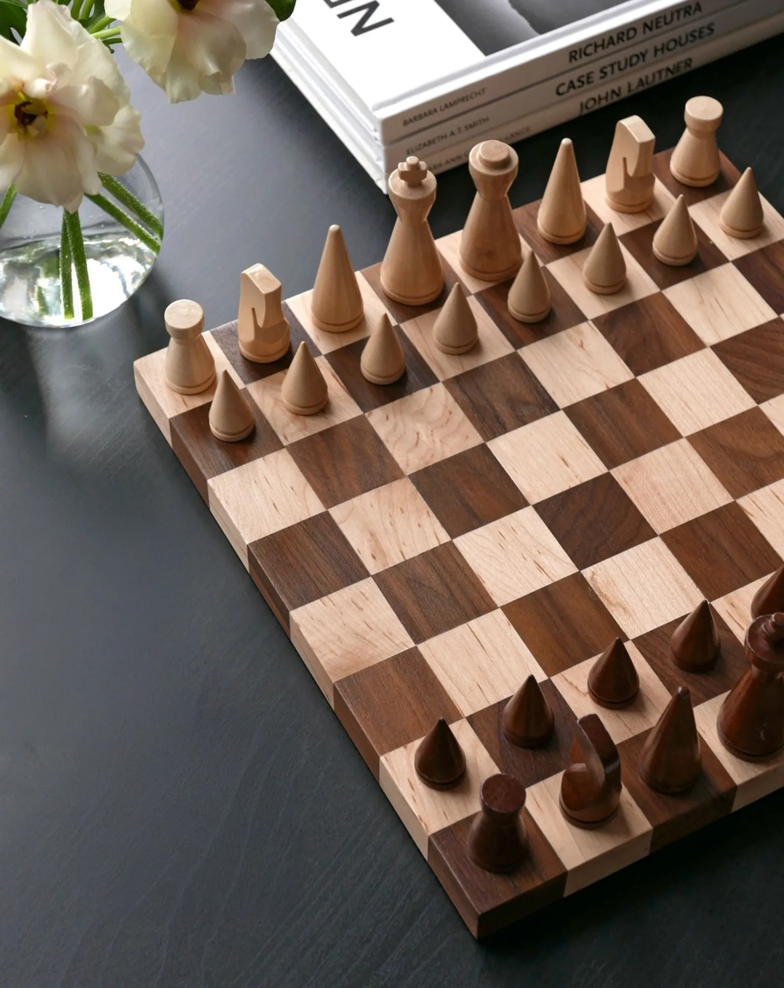 Jeu d'échecs en bois - Image 3