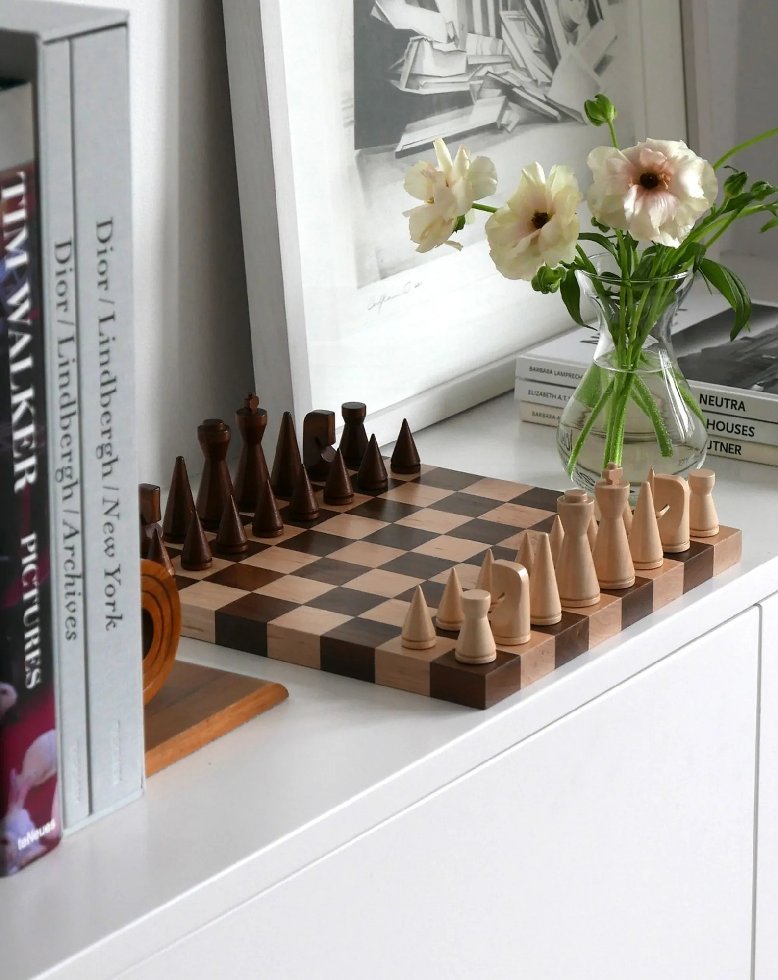 Jeu d'échecs en bois - Image 6