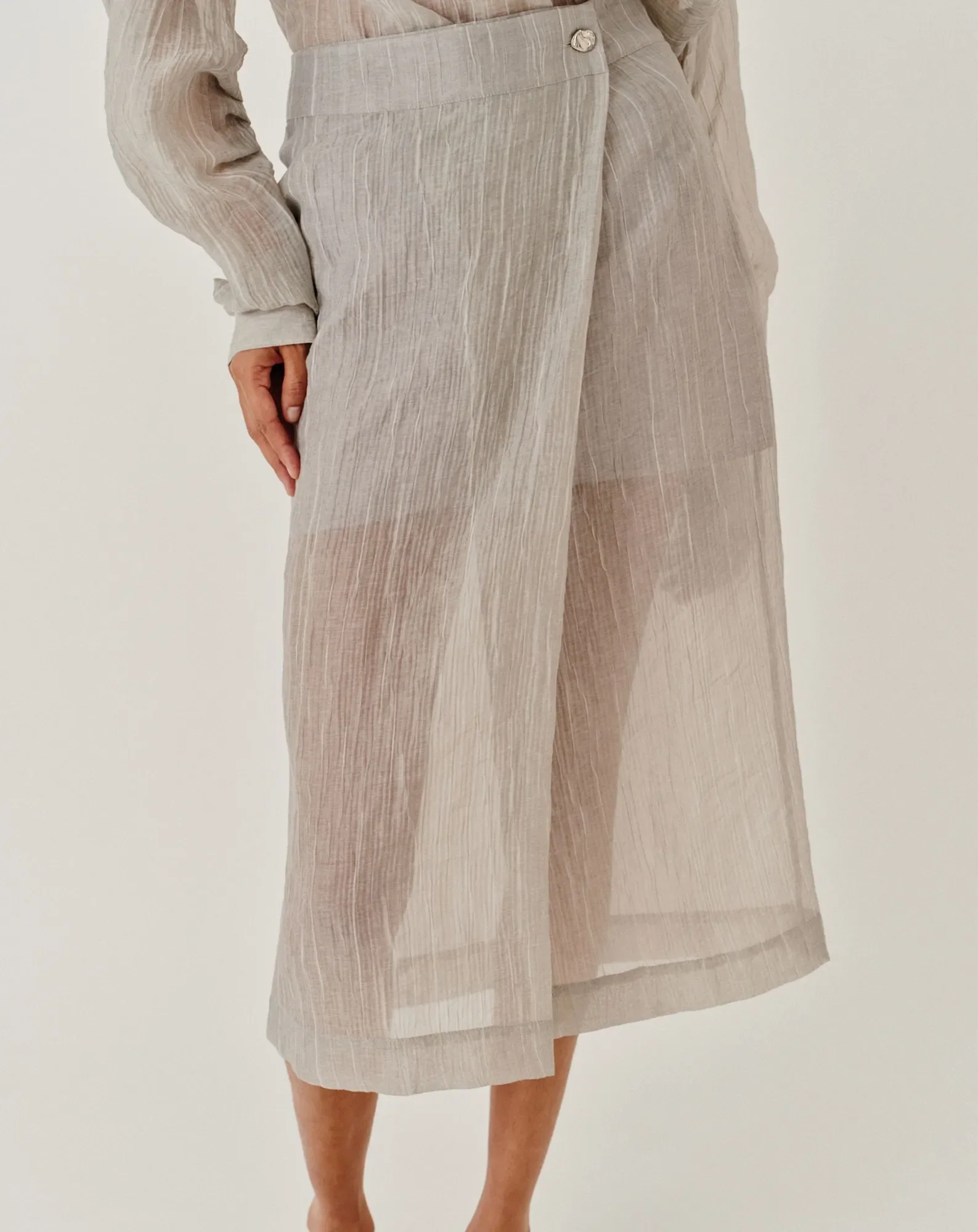 Jupe Mi-longue Delfi Tencel - Image 7