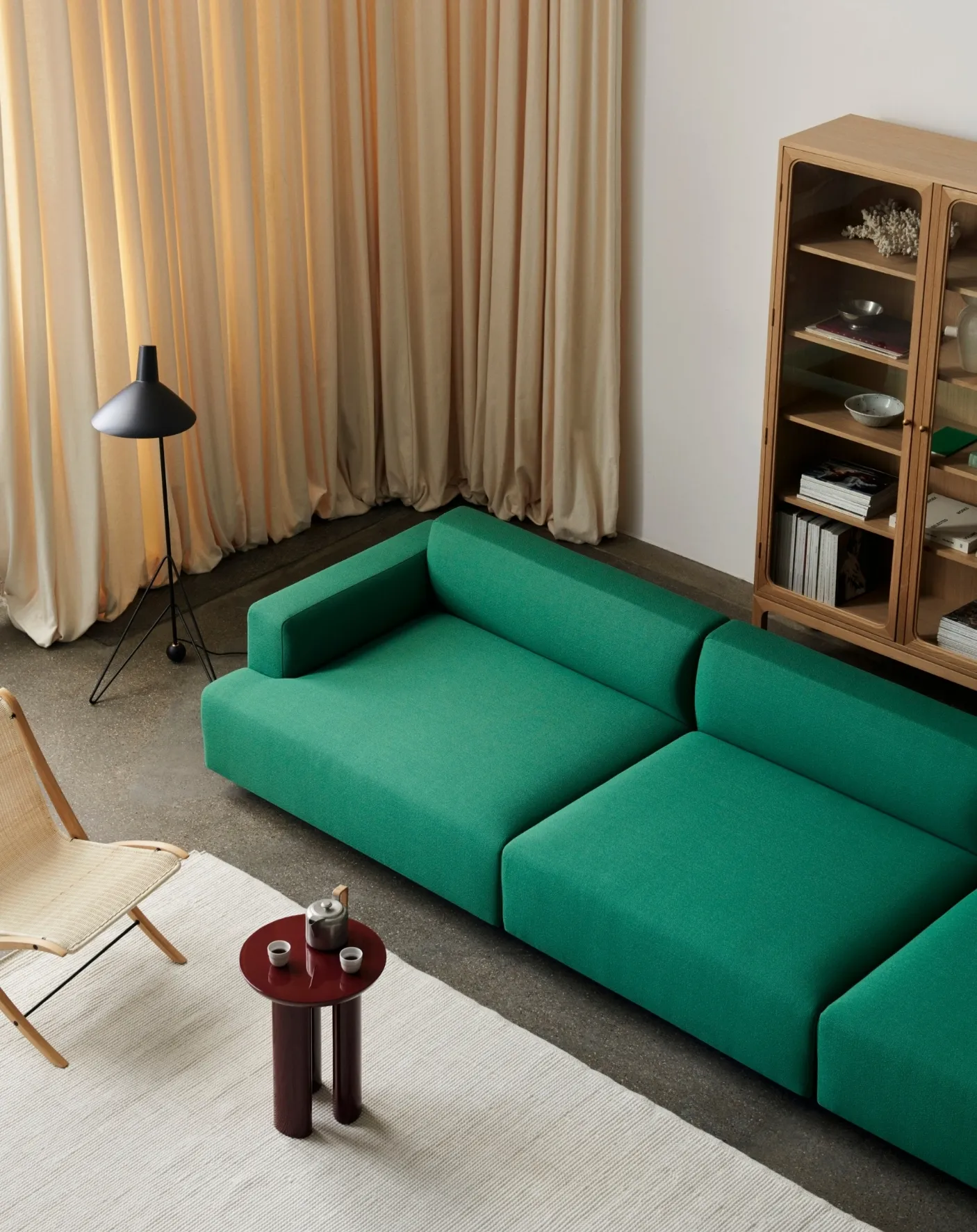 Lampadaire Tripod HM8, Hvidt & Mølgaard - Image 6