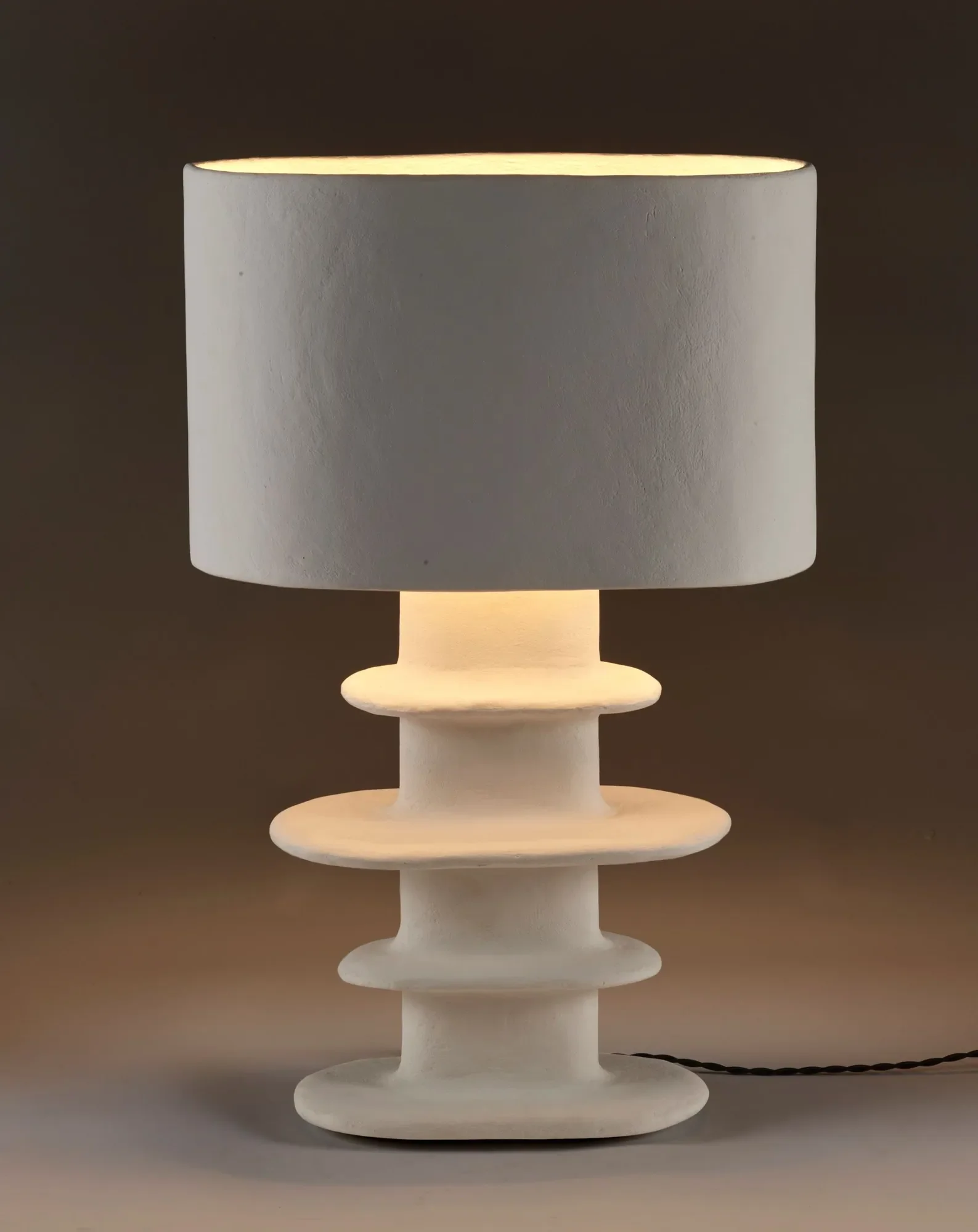 Lampe à poser en papier mâché Earth, Marie Michielssen - Image 3