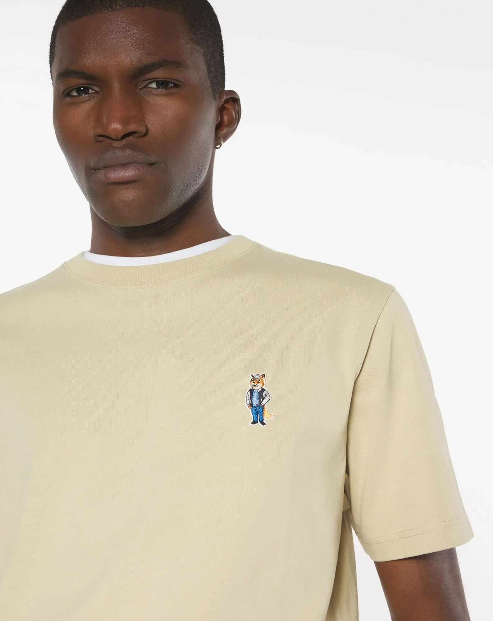 T-Shirt Renard Habillé Coton Confort - Image 3